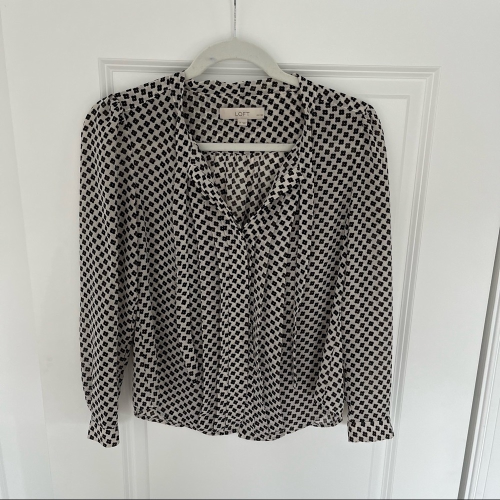 LOFT | Floral Blouse
